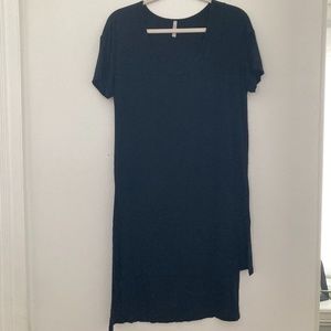 Z Supply Black Oversize Long T-Shirt/Tunic